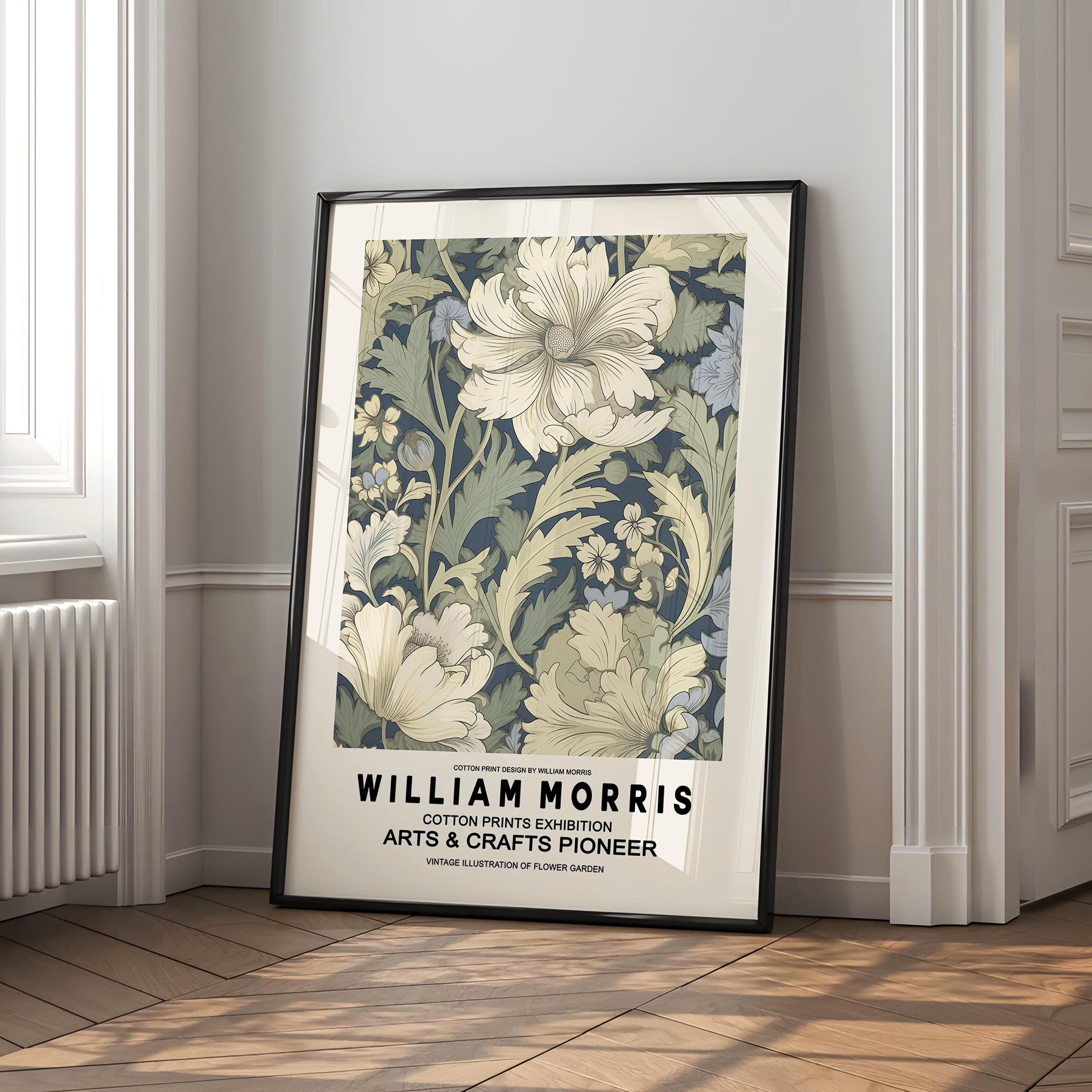 William Morris Sage Green Art Nouveau Poster Set of 3 (digital Download ...