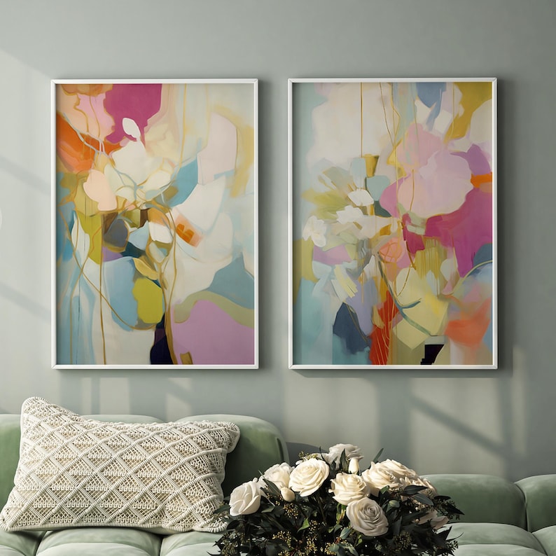 colorful-abstract-art-print-set-modern-wall-decor-digital-download