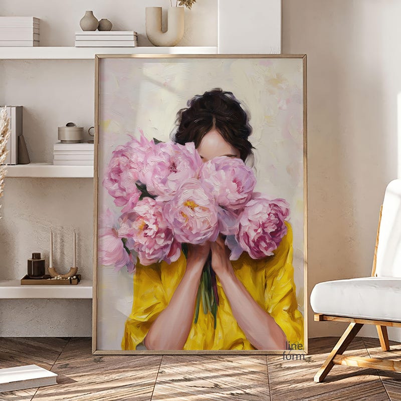 Acrylic Abstract Women - Etsy UK