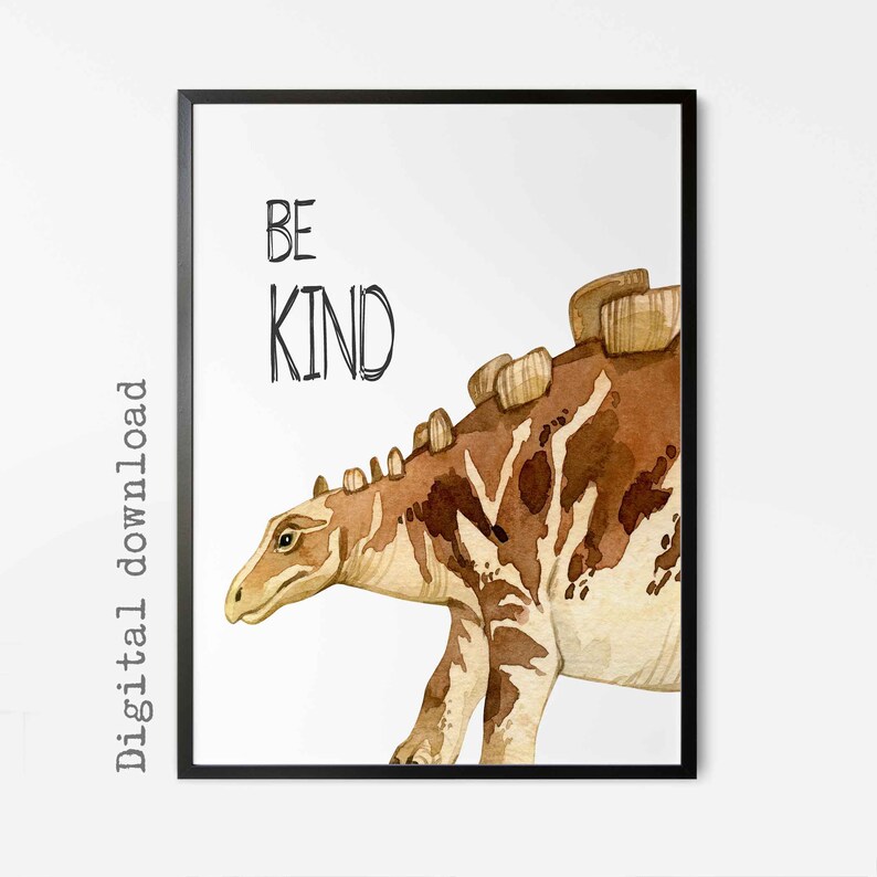 Dinosaur Nursery Print Dinosaur Print Dinosaur Wall Art Etsy