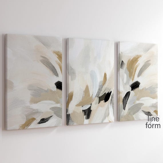 Modern Background: Strokes in Gray Modern Background: Strokes in Gray