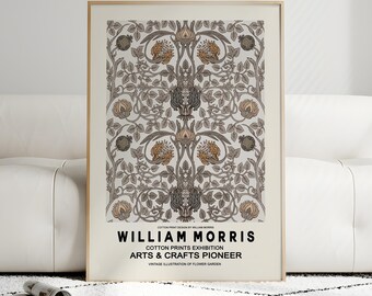 Djmwtb William Morris - Set Di 3 Stampe Artistiche Da Parete Su - Foto 6