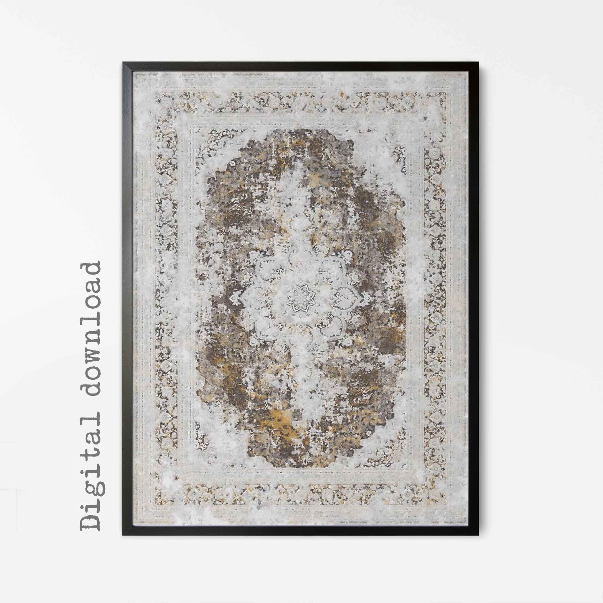 Rug Wall Art Rustic Home Decor Carpet Wall Art Gallery Wall Etsy