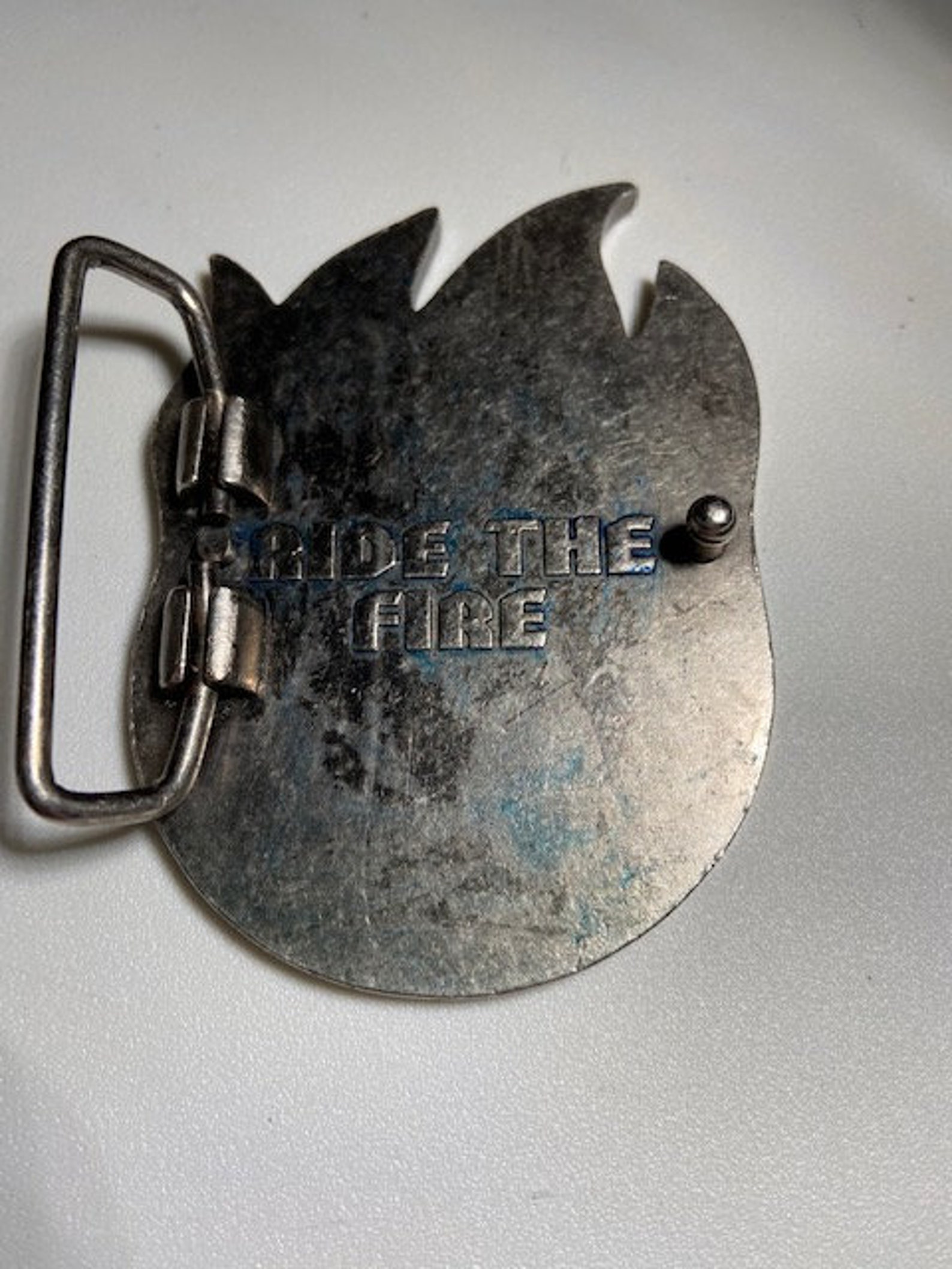 Spitfire Skateboard Belt Buckle Vintage EMOPunk Etsy