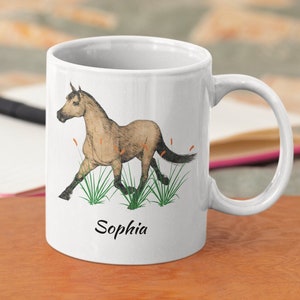 Personalized Horse Mug: Custom Horse Lover Gift