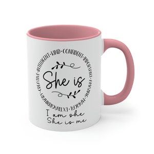 One Day at A Time Addiction Recovery Affirmations Themed Quote Coffee & Tea Mug, Ornament, Reminder Décor, Reward, Token and Positive Sobriety Inspiration Giftables for Men & Women (11oz