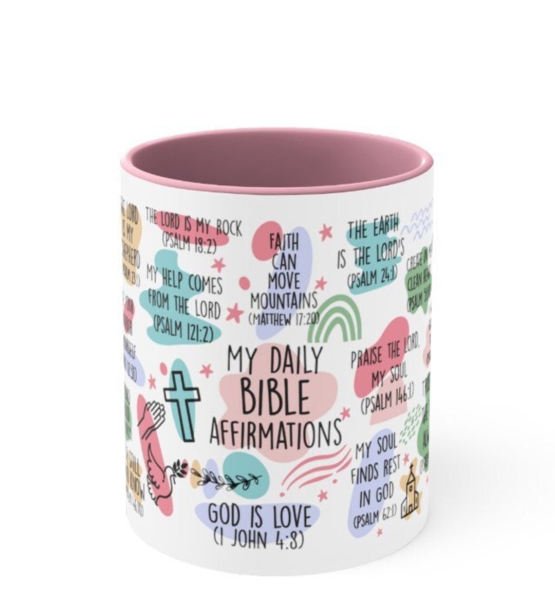 Cadeaux Chrétiens Pour Femme, Tasses à Café De 473,6 G Avec Versets De