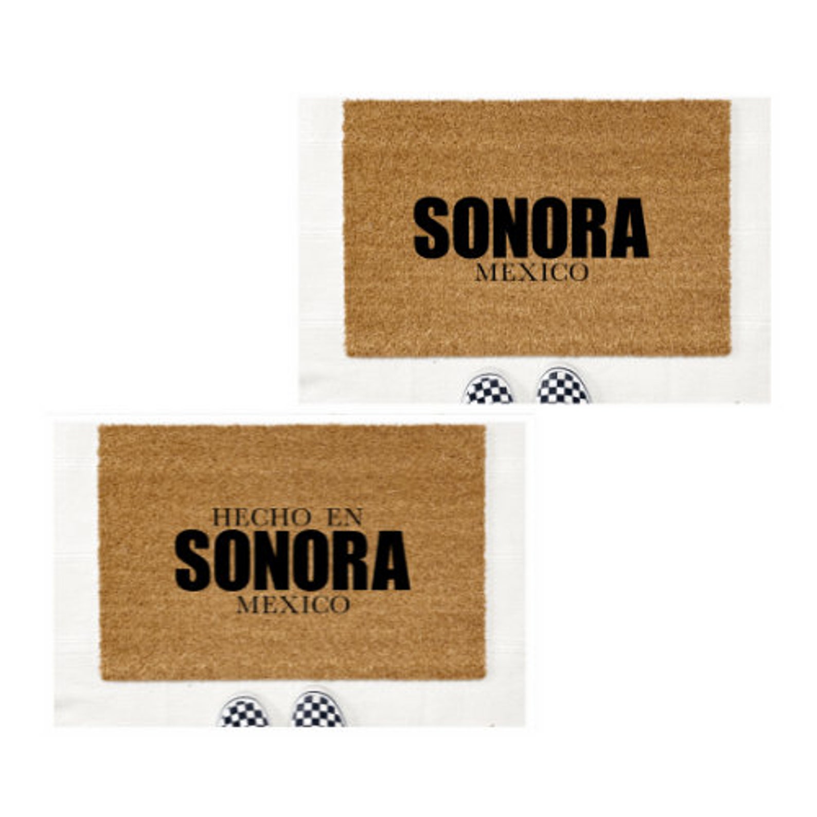 Hecho En Sonora Sonora Doormat Mexicano Latino Regalo de Etsy