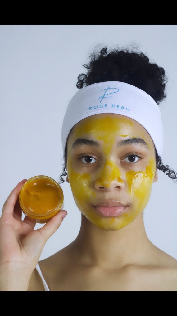 Turmeric Aloe Face mask BRIGHT Etsy