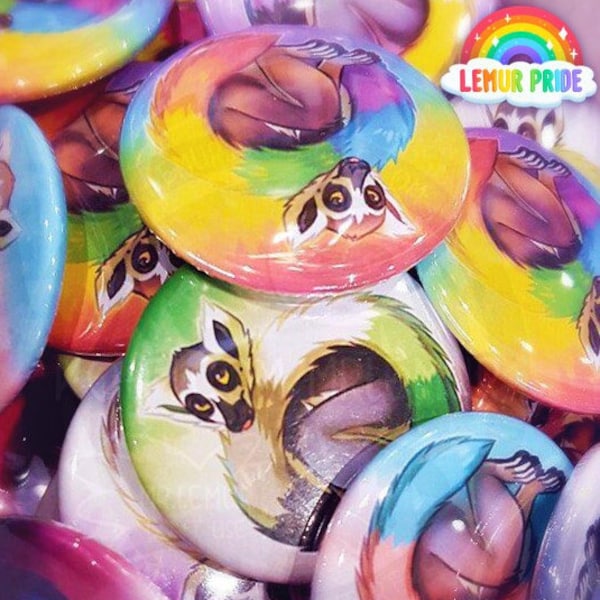 BADGES : Lemur Pride