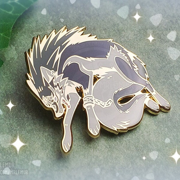 Wolf – HARTEMAILLE PIN: „Twilight Wolf“