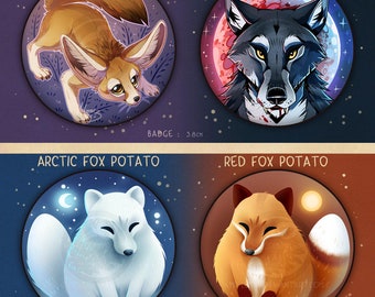 テンダーロイン アニマルパーカー FOX Victorian Fox Canvas Print