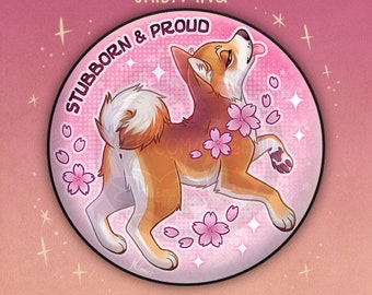 Shiba Inu - BADGE / MAGNET