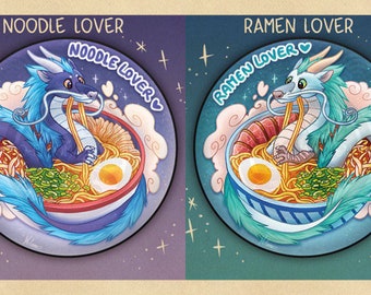 Dragon Noodle & Ramen - MAGNET / BIG BADGE