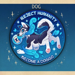 Lemur, Hyena, Cat & Dog BADGE / MAGNET Fantasy Transformation Potion