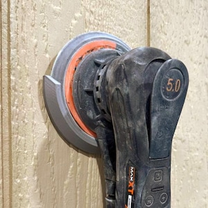 Sander Wall Mount for 5&quot; & 6&quot; Orbital Sanders – ARCAOR Tool Holder – Garage or Workshop Organizer – Made in USA