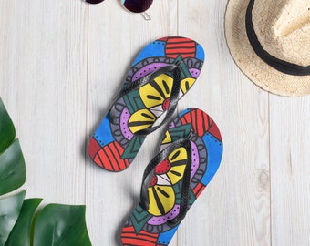 Tropische Tiki Slippers