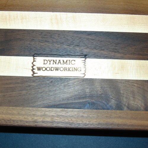 Black Walnut and Maple Cutting Board shops