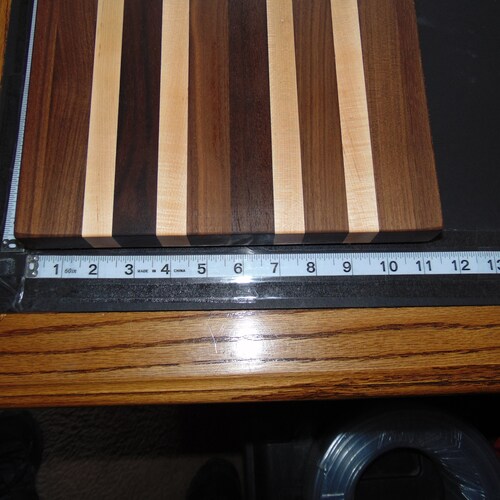 Black Walnut and Maple Cutting Board shops