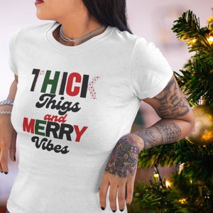 Grube uda Merry Vibes, Boże Narodzenie Png, Do pobrania do druku, Projekt sublimacji świątecznej,