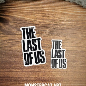 The Last of Us Sticker Set, TLOU sticker, logo Ellie Joel, apocalypse zombie, firefly, Last of Us vinyl sticker