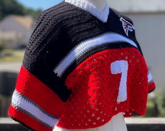 Camiseta de fútbol de ganchillo / Camiseta corta / Hecha a mano