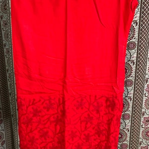 Pakistani Indian Lucknowi Handmade Embroidery Lillian Palazzo For Women And Girls