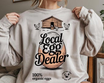 Lokale eierboer, png-bestand: biologische kip-clipart (digitale download)