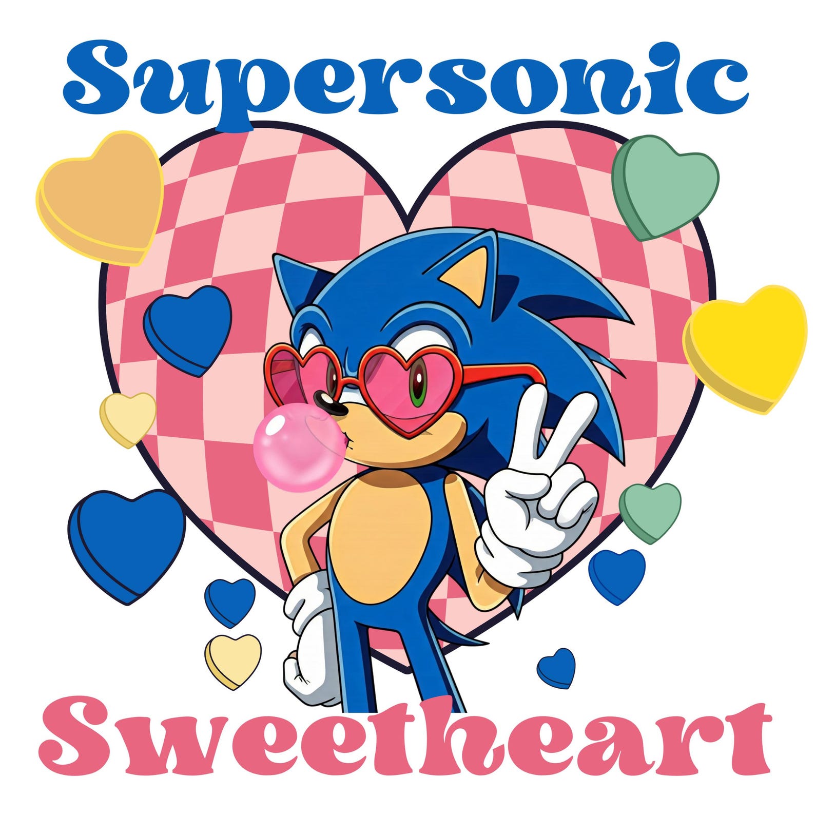 Valentine Day PNG, Sonic Png, Valentine Sonic the Hedgehog Png ...