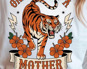 Feral Moms Club png-bundel: sublimatieontwerpen voor westerse moeders (digitale download)