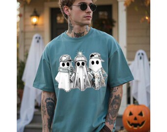 Chrome Diamond Ghost PNG Bundle, 3 Spooky Halloween Designs (Digital Download)