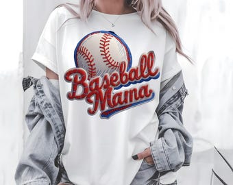 Baseball Mama, png PNGEgg | Namaakborduurwerk | Sublimatie en digitale SVG-download | 300 dpi 4000 x 4000