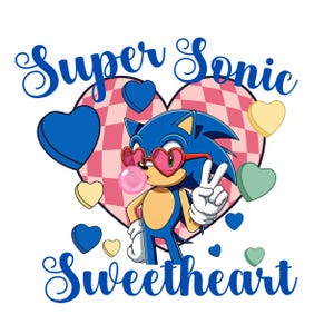 Valentine Day PNG, Sonic Png, Valentine Sonic the Hedgehog Png ...