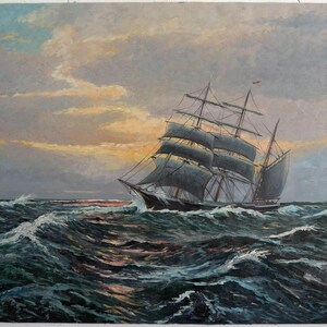 Marynarze na wzburzonym morzu, 1. połowa XX wieku