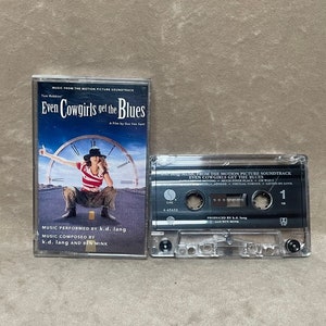 Vintage 1993 Even Cowgirls Get the Blues Soundtrack KD Lang Ben Mink Original Soundtrack Cassette Tape