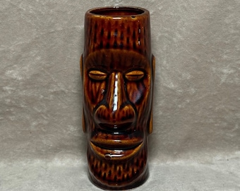Vintage 1960s Mid Century Ceramic Tiki Mug From Otagiri Imports - Etsy