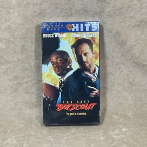 Vintage Sealed New in Package 1998 Warner Brothers Hits The Last Boy Scout [VHS] Videocassette Bruce Willis Damon Wayans