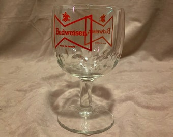 Vintage Budweiser King of Beers Goblet