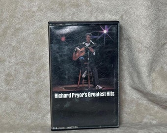 Vintage 1977 Richard Pryor's Greatest Hits Comedy Cassette Tape M5 3057 Warner Bros Records