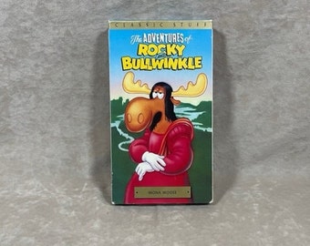 Vintage 1990s The Adventures of Rocky and Bullwinkle Vol. 1 Mona Moose