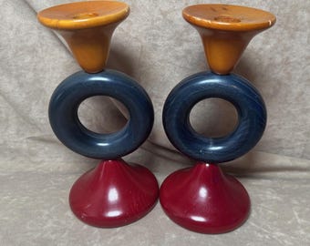 Lot De 3 Tasses MUG HUMORESQUE KATO KOGEI FUJIMORI - Design Memphis Années 80 - Neuf Dans Boîte