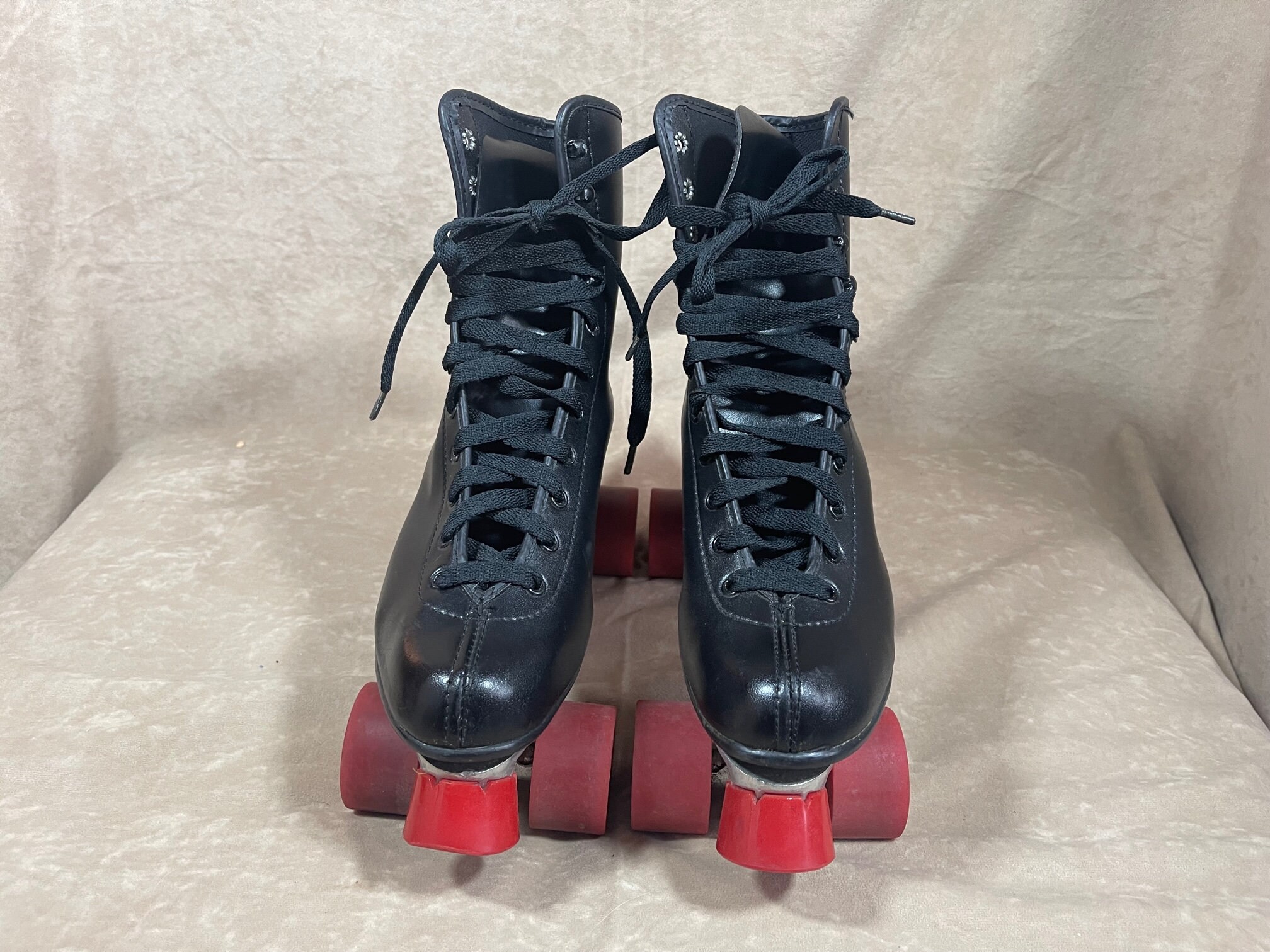 Patins à Roulettes Chicago Vintage Noirs Taille 9 - Roues FO-MAC 77G - Occasion