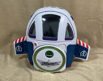 Vintage Early 00s Toy Story Pixar Disney Buzz Lightyear CD Player/Speaker/Lightup Space Ship