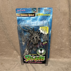 Vintage 1996 Todd McFarlane &#39;s Spawn Exo Skeleton Spawn Deluxe Edition Ultra-Action Figure New in Box NIP NIB