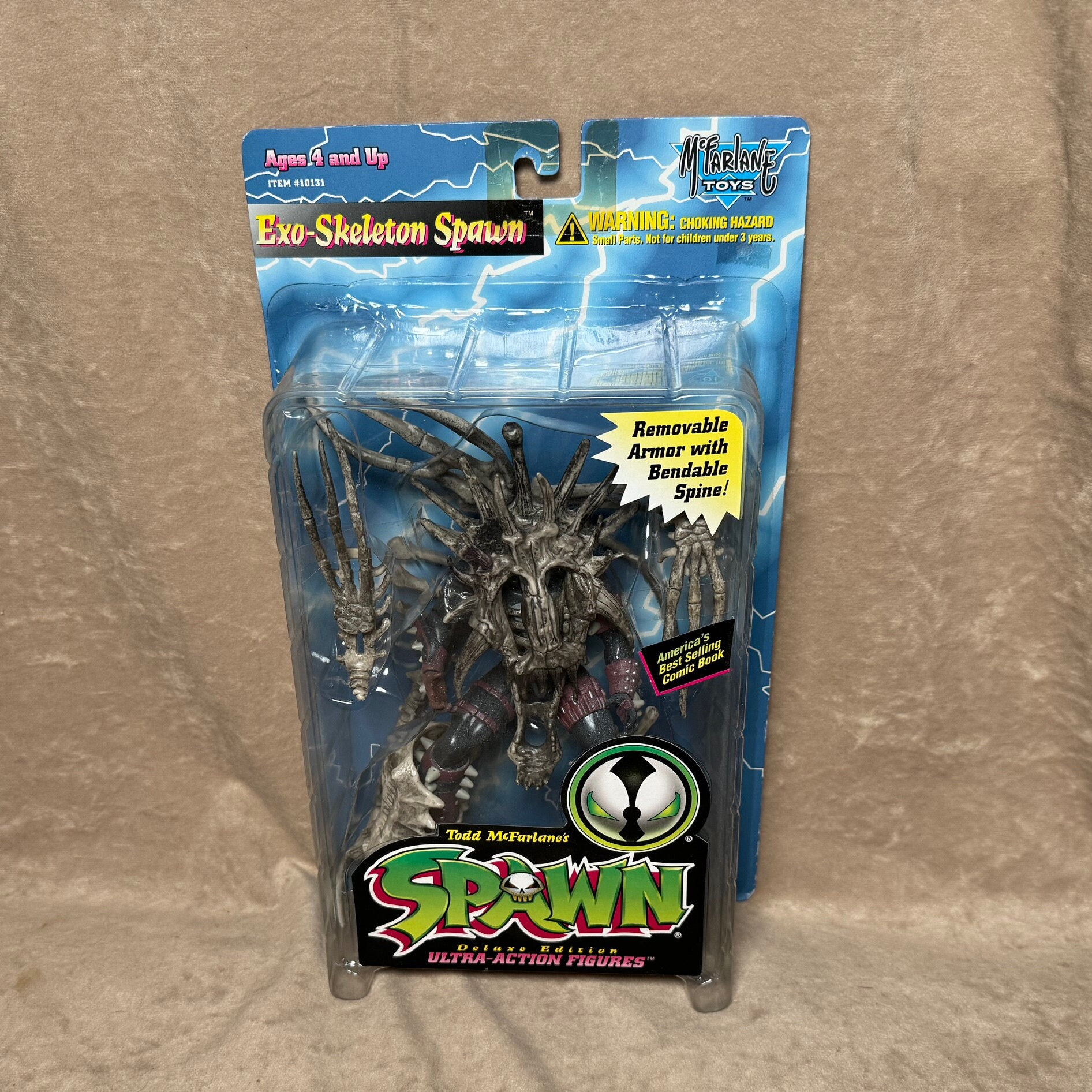 Vintage 1996 Todd Mcfarlane 's Spawn Exo Skeleton Spawn