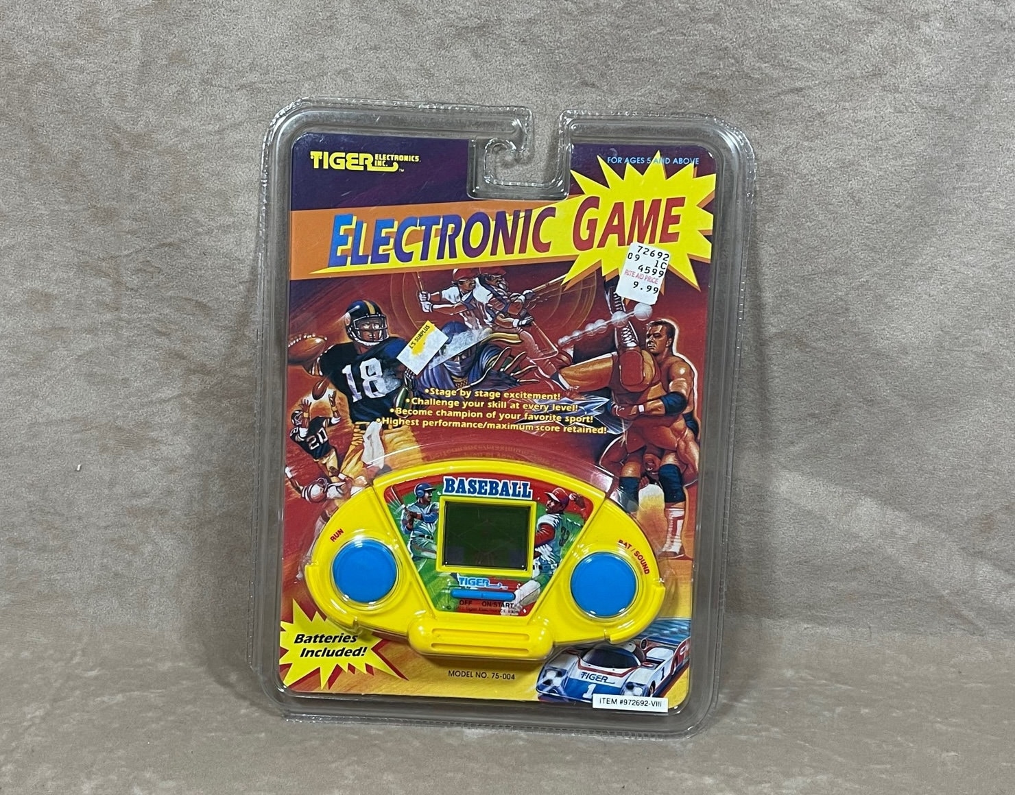 1991 tiger electronics on sale action figure