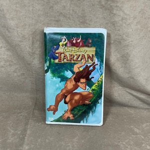 Vintage 1999 Walt Disney 15799 Tarzan Clamshell VHS Videocassette