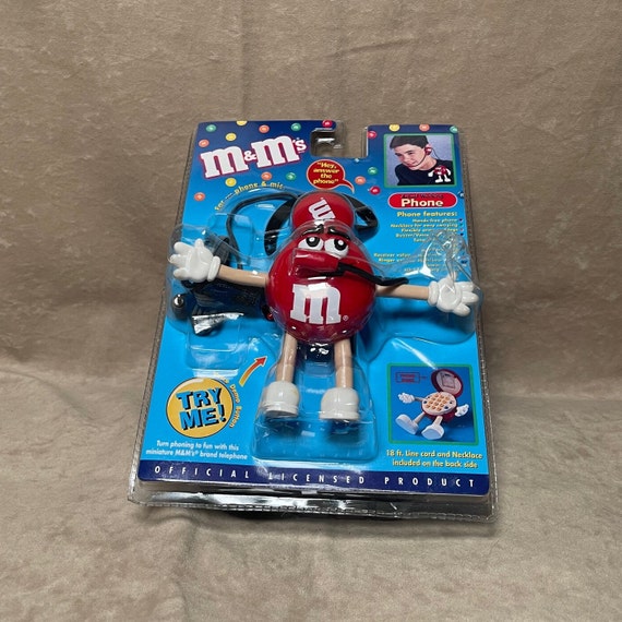 Vintage 1990s M&m's Red Officially Licensed Phone and