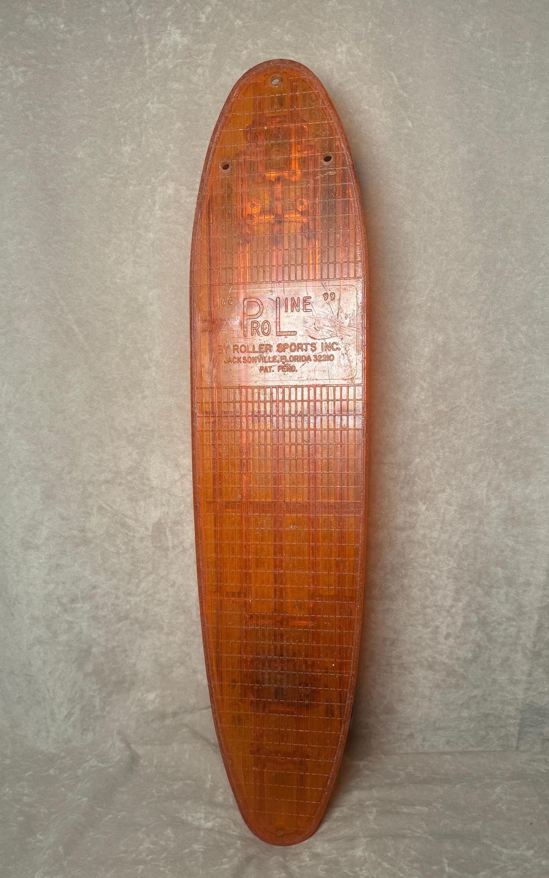 vintage Stinger Pro Comp Skateboard オレンジ Vintage The Stinger By SKATE DESIGN Inc. - Skateboard Deck