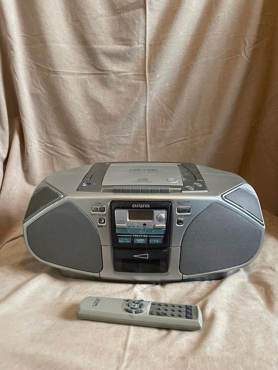 Vintage Early 2000s Aiwa CSD-FD81 Portable Boombox - Etsy